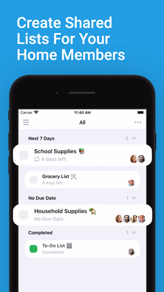 WeDivvy - Home Organizer Screenshot 3 - AppWisp.com WeDivvy - Home Organizer Screenshot 3 - AppWisp.com