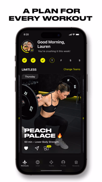 LADDER Strength Training Plans Screenshot 3 - AppWisp.com LADDER Strength Training Plans Screenshot 3 - AppWisp.com