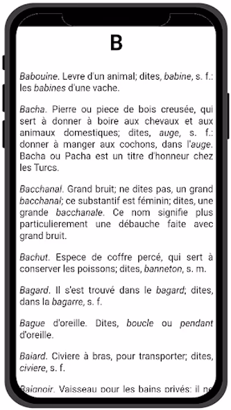 Dictionnaire Grammatical Screenshot 4 - AppWisp.com Dictionnaire Grammatical Screenshot 4 - AppWisp.com