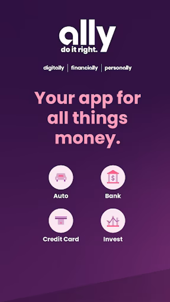 Ally: Bank, Auto & Invest Screenshot 1 - AppWisp.com Ally: Bank, Auto & Invest Screenshot 1 - AppWisp.com