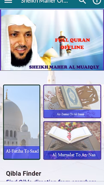 Maher Full Offline Mp3 Quran Screenshot 2 - AppWisp.com Maher Full Offline Mp3 Quran Screenshot 2 - AppWisp.com