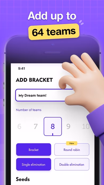 My Bracket: Tournament Maker Screenshot 3 - AppWisp.com My Bracket: Tournament Maker Screenshot 3 - AppWisp.com