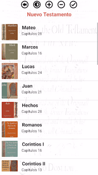 Biblia en Español Reina Valera Screenshot 3 - AppWisp.com Biblia en Español Reina Valera Screenshot 3 - AppWisp.com