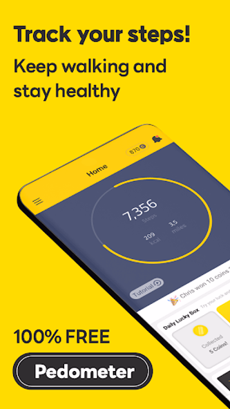 CashWalk - Daily pedometer app Screenshot 1 - AppWisp.com CashWalk - Daily pedometer app Screenshot 1 - AppWisp.com