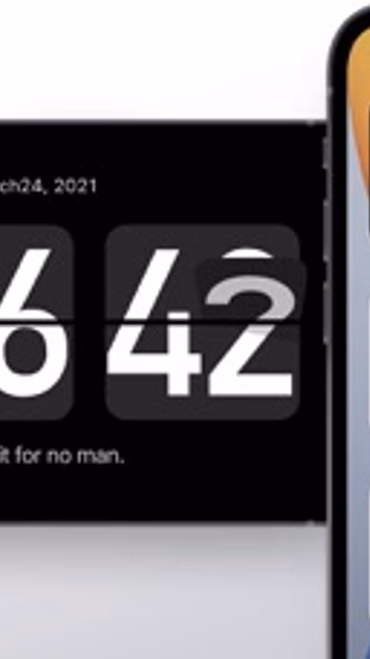 DClock - Digital Flip Clock Screenshot 1 - AppWisp.com DClock - Digital Flip Clock Screenshot 1 - AppWisp.com