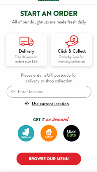 Krispy Kreme Screenshot 4 - AppWisp.com Krispy Kreme Screenshot 4 - AppWisp.com