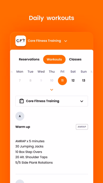 Core Fitness Training c2f Screenshot 4 - AppWisp.com Core Fitness Training c2f Screenshot 4 - AppWisp.com