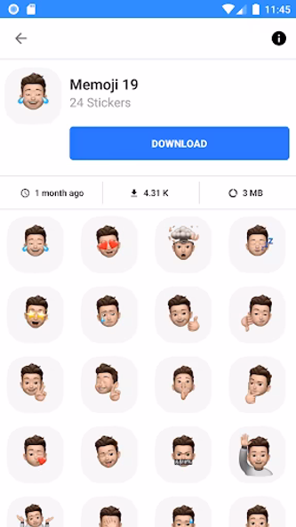 WASticker: Memoji Stickers Screenshot 4 - AppWisp.com WASticker: Memoji Stickers Screenshot 4 - AppWisp.com