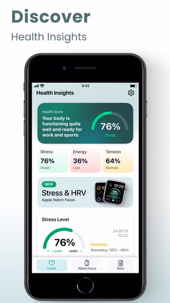 HeartBit: Heart Health Tracker Screenshot 2 - AppWisp.com HeartBit: Heart Health Tracker Screenshot 2 - AppWisp.com