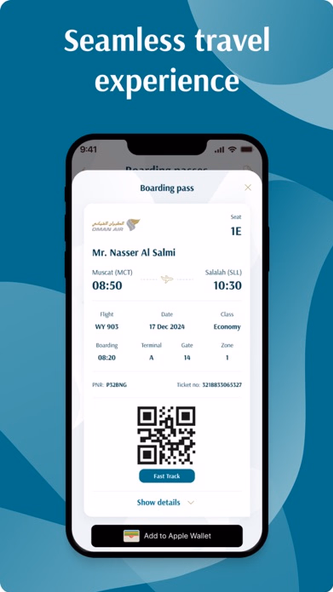 Oman Air Screenshot 3 - AppWisp.com Oman Air Screenshot 3 - AppWisp.com