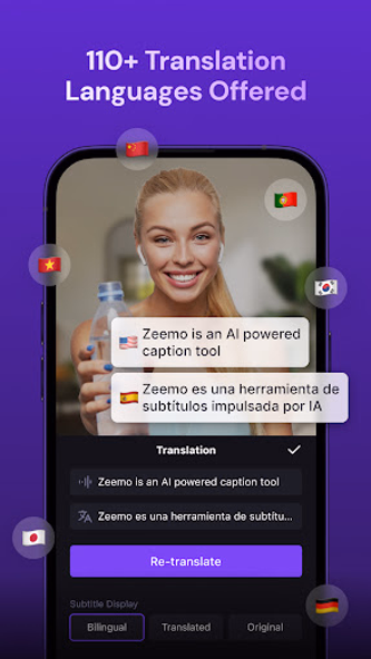 Zeemo:AI video maker & Caption Screenshot 3 - AppWisp.com Zeemo:AI video maker & Caption Screenshot 3 - AppWisp.com