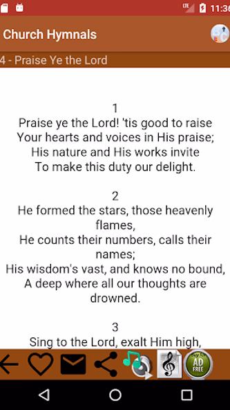 The Church Hymnal Screenshot 3 - AppWisp.com