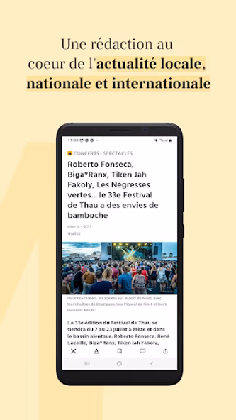 Midi Libre - Actus en direct Screenshot 2 - AppWisp.com Midi Libre - Actus en direct Screenshot 2 - AppWisp.com
