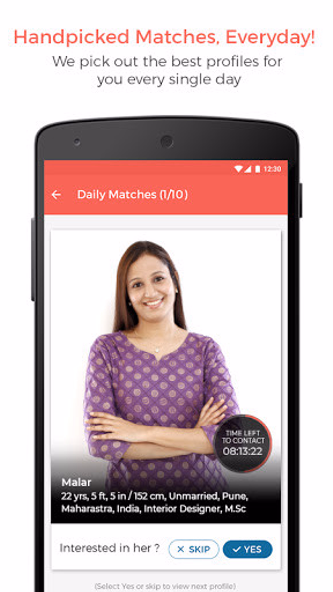 Chambhar Matrimony-Shaadi App Screenshot 3 - AppWisp.com Chambhar Matrimony-Shaadi App Screenshot 3 - AppWisp.com
