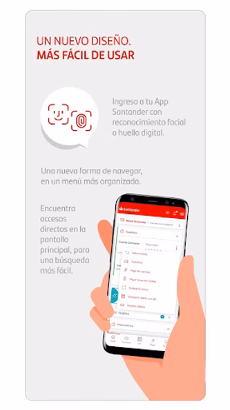 Santander Chile Screenshot 1 - AppWisp.com Santander Chile Screenshot 1 - AppWisp.com