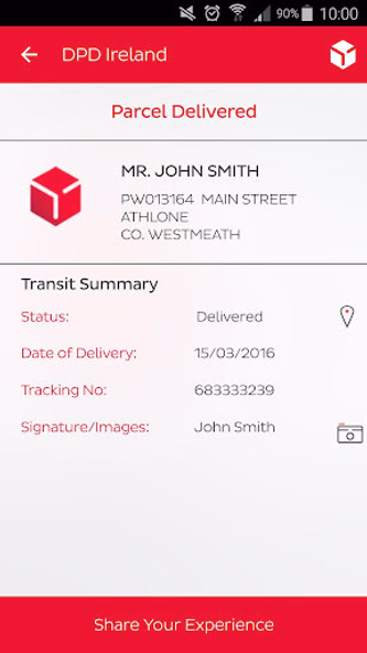 DPD Ireland Screenshot 3 - AppWisp.com DPD Ireland Screenshot 3 - AppWisp.com