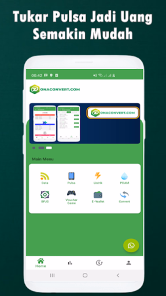 ZonaConvert - Tukar Pulsa Uang Screenshot 3 - AppWisp.com ZonaConvert - Tukar Pulsa Uang Screenshot 3 - AppWisp.com