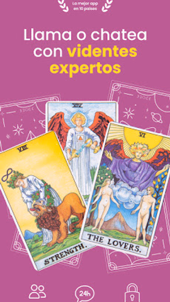 Psíquicos - Tarot & Videncia Screenshot 1 - AppWisp.com Psíquicos - Tarot & Videncia Screenshot 1 - AppWisp.com