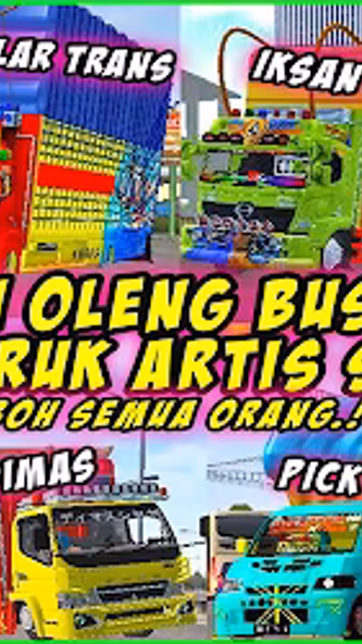 Mod Truk Oleng Artis Bussid Screenshot 1 - AppWisp.com