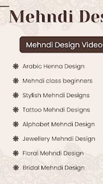 Simple Mehndi Design for Hand Screenshot 2 - AppWisp.com Simple Mehndi Design for Hand Screenshot 2 - AppWisp.com