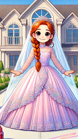 Princess Wedding Coloring Game Screenshot 1 - AppWisp.com Princess Wedding Coloring Game Screenshot 1 - AppWisp.com