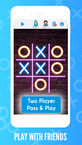 Tic Tac Toe OXO Screenshot 4 - AppWisp.com Tic Tac Toe OXO Screenshot 4 - AppWisp.com