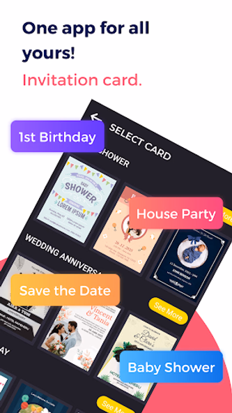Invitation maker - Card Design Screenshot 2 - AppWisp.com Invitation maker - Card Design Screenshot 2 - AppWisp.com
