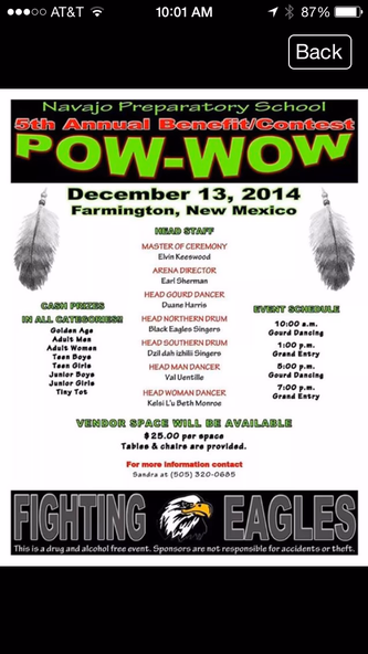 Pow Wow Calendar Screenshot 4 - AppWisp.com Pow Wow Calendar Screenshot 4 - AppWisp.com