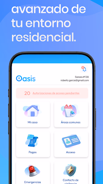 Oasis Residentes Screenshot 1 - AppWisp.com Oasis Residentes Screenshot 1 - AppWisp.com