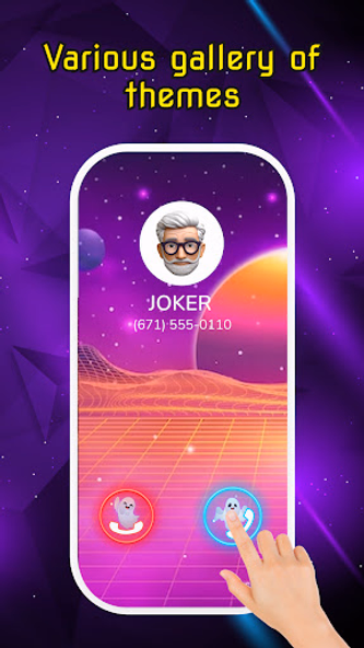 Color Call Screen: DIY Themes Screenshot 2 - AppWisp.com Color Call Screen: DIY Themes Screenshot 2 - AppWisp.com