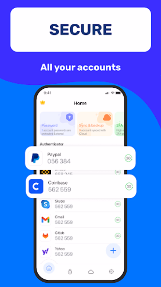 Authenticator App Screenshot 2 - AppWisp.com Authenticator App Screenshot 2 - AppWisp.com