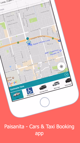 Paisanita Taxi Screenshot 1 - AppWisp.com Paisanita Taxi Screenshot 1 - AppWisp.com
