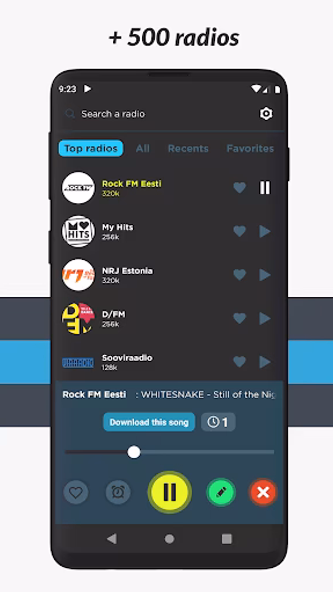 Radio Estonia online FM Screenshot 4 - AppWisp.com Radio Estonia online FM Screenshot 4 - AppWisp.com