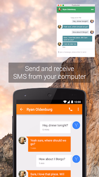 Pushbullet: SMS on PC and more Screenshot 2 - AppWisp.com Pushbullet: SMS on PC and more Screenshot 2 - AppWisp.com