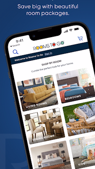 Rooms To Go Screenshot 1 - AppWisp.com Rooms To Go Screenshot 1 - AppWisp.com