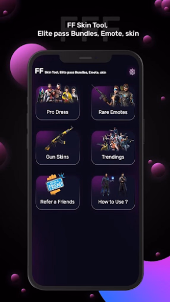 FFF Skin Tool, Fix Lag Screenshot 2 - AppWisp.com FFF Skin Tool, Fix Lag Screenshot 2 - AppWisp.com