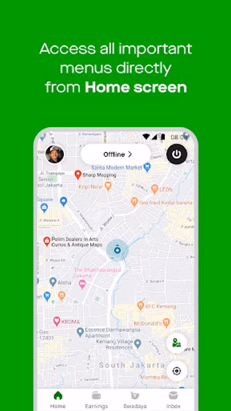 Gojek Driver Screenshot 2 - AppWisp.com Gojek Driver Screenshot 2 - AppWisp.com