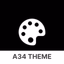 A34 Theme for KLWP - AppWisp.com