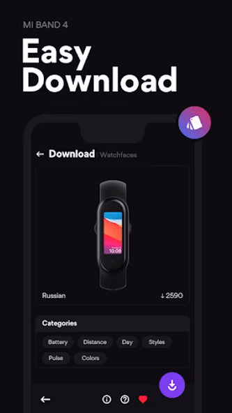 Mi Band 4 Watch Faces Screenshot 4 - AppWisp.com Mi Band 4 Watch Faces Screenshot 4 - AppWisp.com