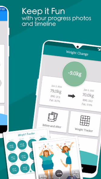 Weight Loss Tracker & Watchers Screenshot 4 - AppWisp.com Weight Loss Tracker & Watchers Screenshot 4 - AppWisp.com