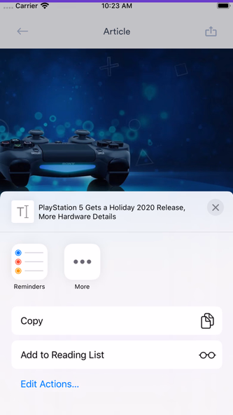 GameFeed App Screenshot 3 - AppWisp.com GameFeed App Screenshot 3 - AppWisp.com