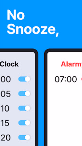 Alarmy - Alarm Clock & Sleep Screenshot 1 - AppWisp.com Alarmy - Alarm Clock & Sleep Screenshot 1 - AppWisp.com