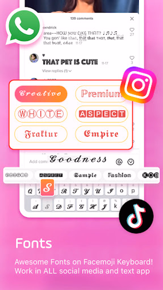 Facemoji AI Emoji Keyboard Screenshot 4 - AppWisp.com Facemoji AI Emoji Keyboard Screenshot 4 - AppWisp.com