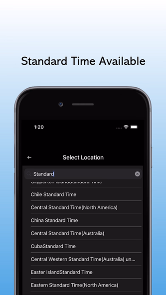 World Clock-Timezone Converter Screenshot 3 - AppWisp.com World Clock-Timezone Converter Screenshot 3 - AppWisp.com