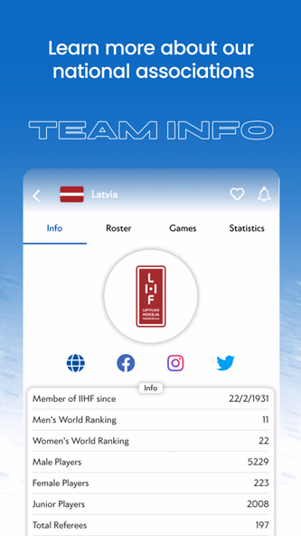 IIHF 2025 Screenshot 1 - AppWisp.com IIHF 2025 Screenshot 1 - AppWisp.com