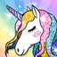 Unicorn Coloring Book Glitter - AppWisp.com