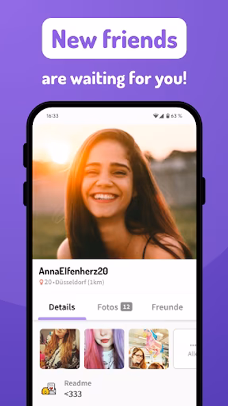Knuddels Chat: Find friends Screenshot 3 - AppWisp.com Knuddels Chat: Find friends Screenshot 3 - AppWisp.com
