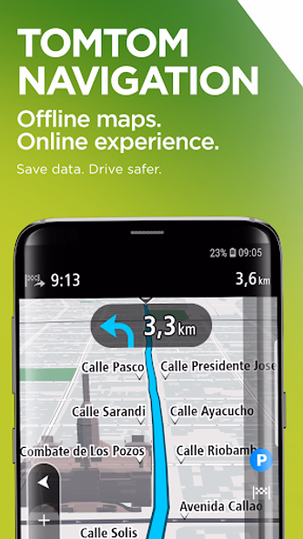 TomTom Navigation Screenshot 1 - AppWisp.com TomTom Navigation Screenshot 1 - AppWisp.com