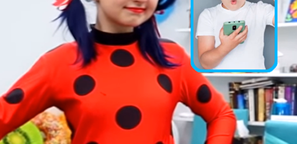 LadyBug Fake Video Call Header - AppWisp.com LadyBug Fake Video Call Header - AppWisp.com