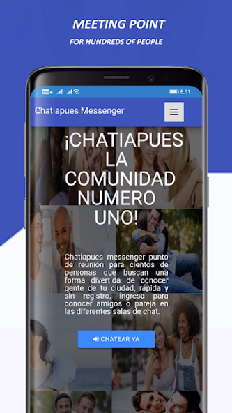 Chatiapues Messenger Screenshot 1 - AppWisp.com Chatiapues Messenger Screenshot 1 - AppWisp.com